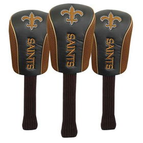 New Orleans Saints NFL Set of Three Mesh Barrel Head Coversorleans 