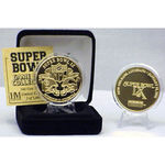 24kt Gold Super Bowl IX flip coin