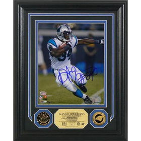 DeAngelo Williams Autographed 24KT Gold Coin Photo Mintdeangelo 