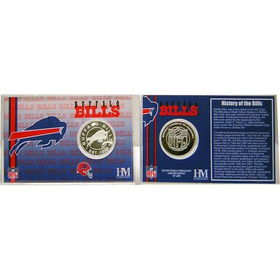 Buffalo Bills Team History Coin Cardbuffalo 