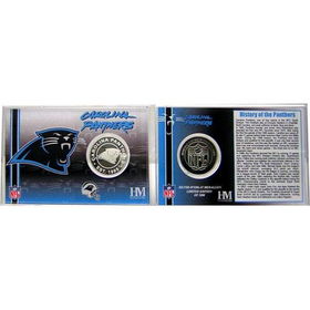 Carolina Panthers Team History Coin Cardcarolina 