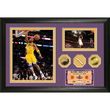 Kobe Bryant 2009 All Star Game Used Net & 24KT Gold Coin Photo Mint