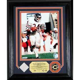 Walter Payton Game Used Jersey Photomint Legend""walter 
