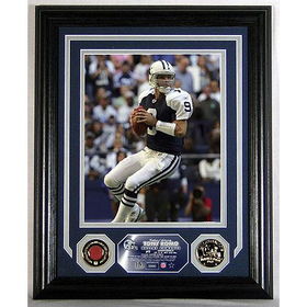 Tony Romo Cowboys Game Used Football Photominttony 