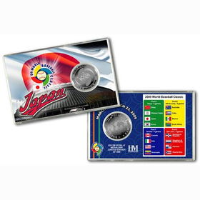 Japan World Baseball Classic Silver Coin Cardjapan 