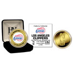 Los Angeles Clippers 24Kt Gold And Color Team Logo Coin