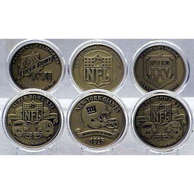 New York Giants Bronze Super Bowl Collectionyork 