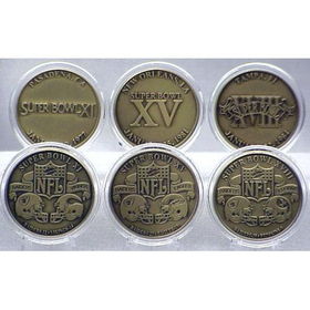 Oakland Raiders Bronze Super Bowl Collectionoakland 