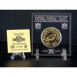 Philadelphia Eagles 24KT Gold - 2008 Official NFL Game Coin in Archival Etched Acrylic