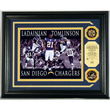 LaDanian Tomlinson Dominance Photo Mint With 2 24Kt Gold Coins