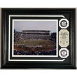 Oakland Raiders McAfee Stadium Photo Mint with two Silver overlay Coins