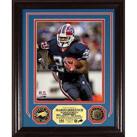 Marshawn Lynch Photo Mint W/ Two 24Kt Gold Coinsmarshawn 