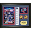 New York Giants Super Bowl Xlii Champions Gold Coin Photo Mint