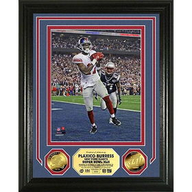 Plaxico Burress Super Bowl 42 Game Winning Td Gold Coin Photo Mintplaxico 