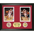 Chauncey Billups - Richard Hamilton Duo 24KT Gold and Color Coin Photo Mint