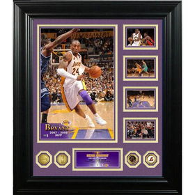 Kobe Bryant 2008 NBA MVP 24KT Gold Coin Grand Highlight Photomintkobe 
