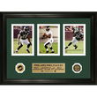 Philadelphia Eagles Trio" Photomint w/ 2 24kt Gold Minted Coins"