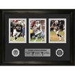 Oakland Raiders Trio" Photomint w/ 2 Silver Minted Coins"