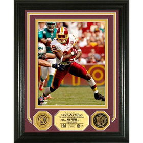 Santana Moss Photomint w/ 2 24KT Gold Coinssantana 