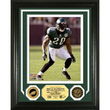 Brian Dawkins Photomint w/ 2 24KT Gold Coins