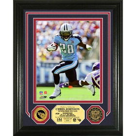 Chris Johnson 24Kt Gold Coin Photo Mintchris 