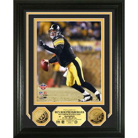 Ben Roethlisberger 24KT Gold Coin Photo Mintben 