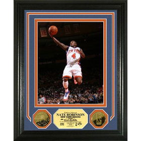 Nate Robinson 24KT Gold Coin Photo Mintnate 