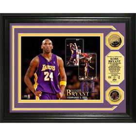 Kobe Bryant 61 Points @ Madison Square Garden 24KT Gold Coin Photo Mintkobe 