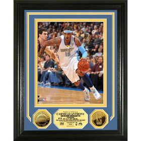 Carmelo Anthony 24KT Gold Coin Photo Mintcarmelo 