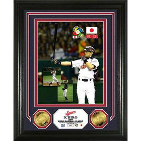 Ichiro Suzuki Japan 2009 WBC 24KT Gold Coin Photo Mintichiro 