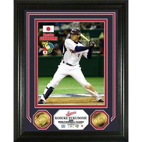 Kosuke Fukudome Japan 2009 WBC 24KT Gold Coin Photo Mintkosuke 