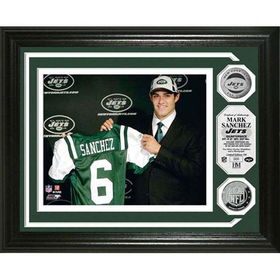 Mark Sanchez Draft Day" Silver Coin Photo Mint"mark 