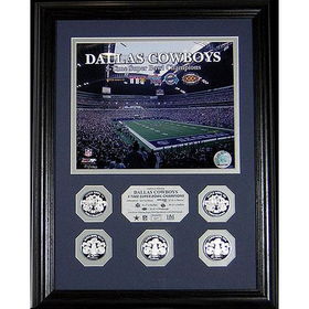 Dallas Cowboys 5 Time Super Bowl Champs Photomintdallas 