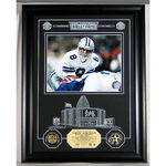 Troy Aikman Hof Archival Etched Glass Photomint