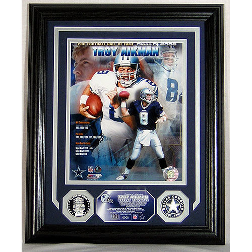 Troy Aikman Hall Of Fame Induction Photominttroy 
