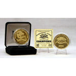 Superbowl Xxxix Champion 24 Kt Gold Overlay Coin