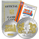 Super Bowl Xli Official 2-Tone Flip Coin
