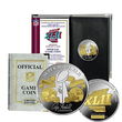 Super Bowl Xlii Official 2-Tone Flip Coin