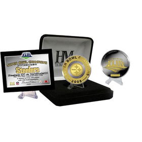 Pittsburgh Steelers Super Bowl XLIII Champions 2-Tone Coinpittsburgh 
