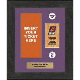 Phoenix Suns NBA Framed Ticket Displaysphoenix 