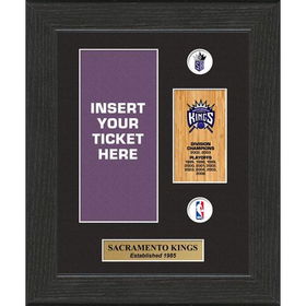 Sacramento Kings NBA Framed Ticket Displayssacramento 