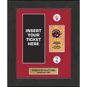 Toronto Raptors NBA Framed Ticket Displaystoronto 