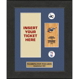Washington Wizards NBA Framed Ticket Displayswashington 