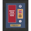 Detroit Pistons NBA Framed Ticket Displays