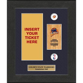 Golden State Warriors NBA Framed Ticket Displaysgolden 
