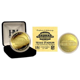 Texas Stadium  24KT Gold ?Final Season? Commemorative Cointexas 