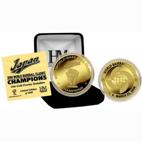 Japan 2009 WBC Champions 24KT Gold Coinjapan 