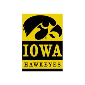 University Of Iowa NCAA 28 x 40 2-Sided Premium Banneruniversity 