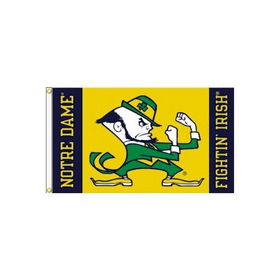 Notre Dame NCAA 3' x 5' Single Sided Banner Flagnotre 