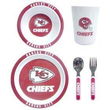 Kansas City Chiefs NFL Children's 5 Piece Dinner Set